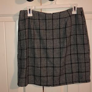Plaid skirt
